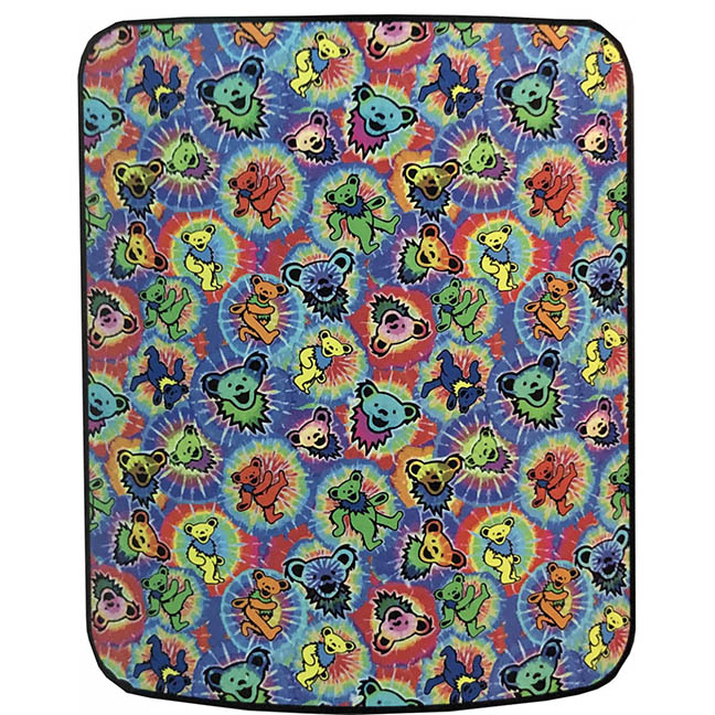 Grateful Dead Dancing Bear Splash Fleece Blanket